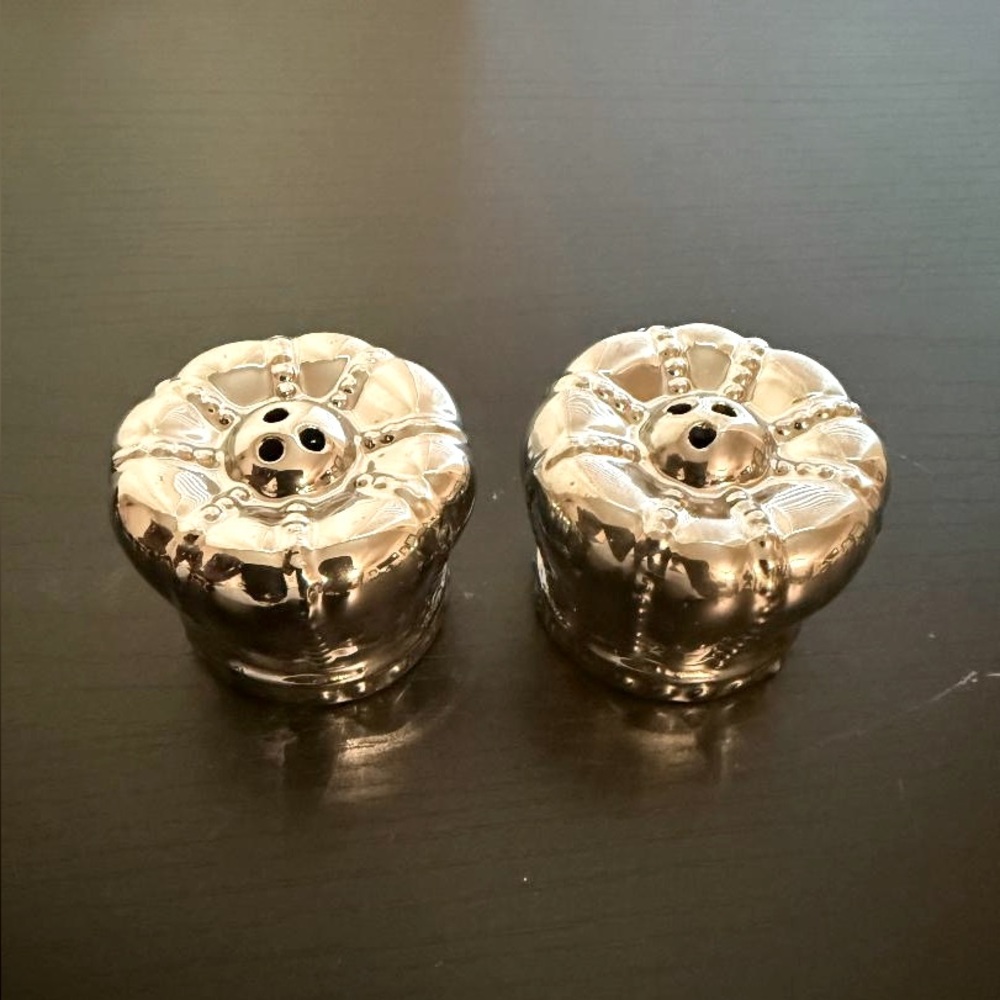 Silver Decorative Home Accents (a set)